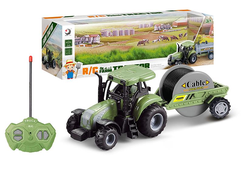 27Mhz Remote Control Farm Tractor Trailer