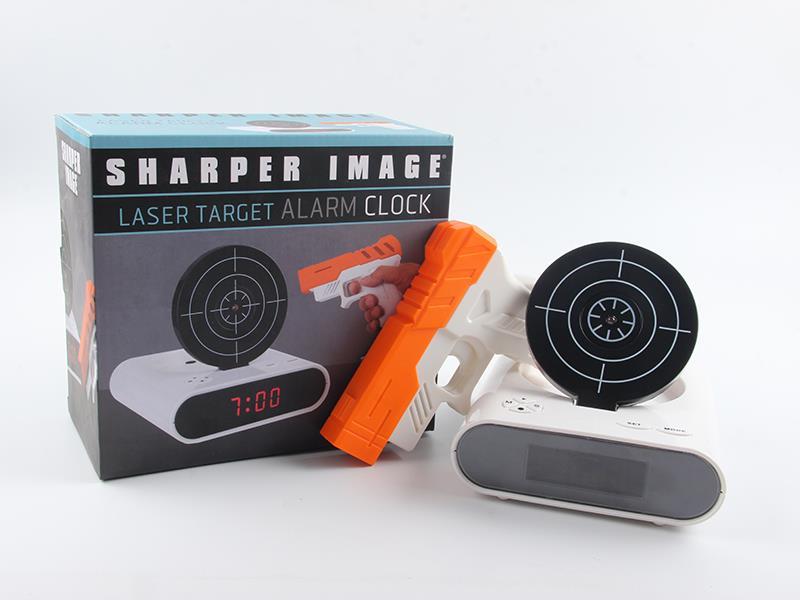 Laser Target Alarm Clock