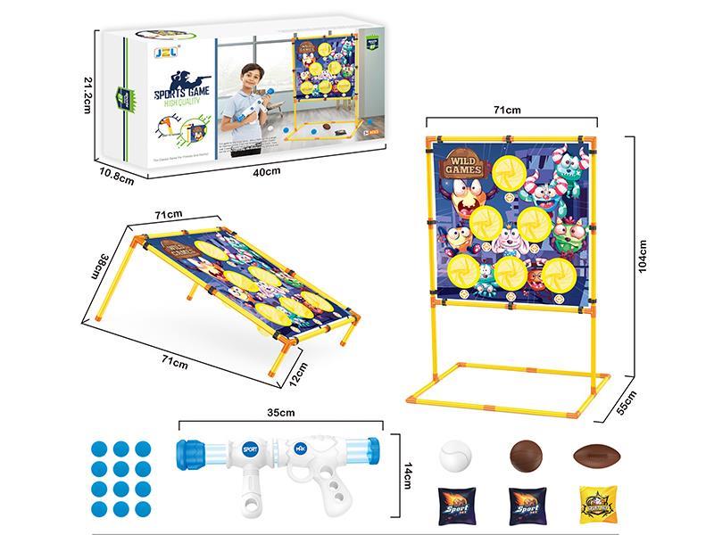 Monster  Shooting Target Set