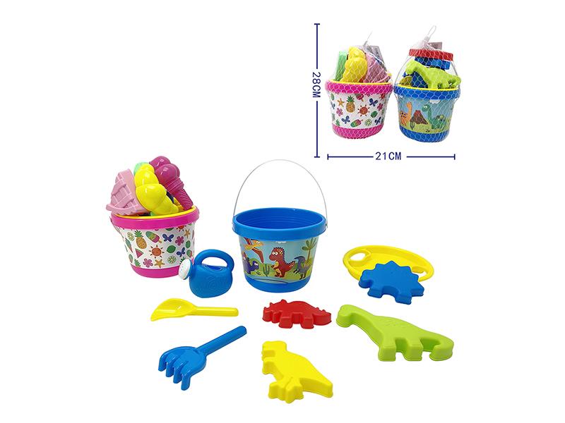 Dinosaur Beach Bucket Set 9PCS