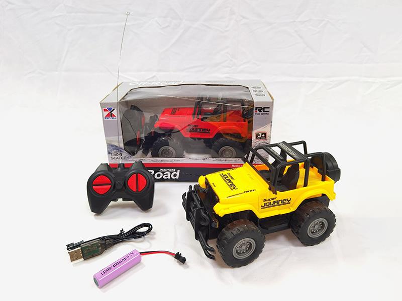 1:24 Remote Control Jeep Off-Road Vehicle(Included Batteries)