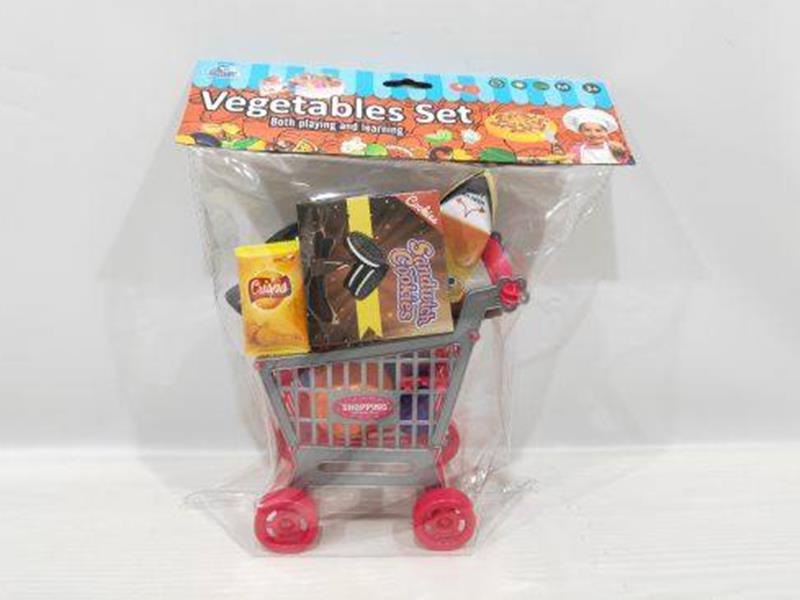 Shopping Cart Food Set 11pcs