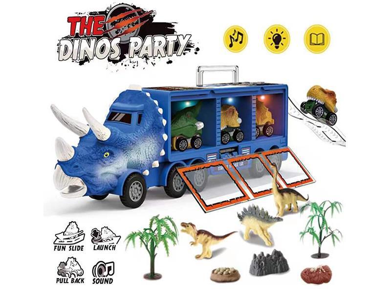 Dinosaur Storage Car With Light And Music