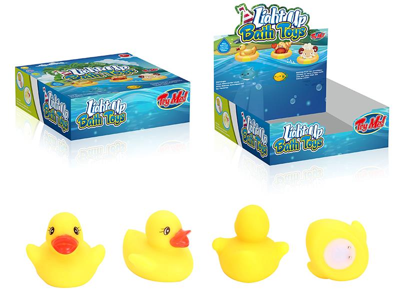 Duck Light Up Bath Toys 12pcs