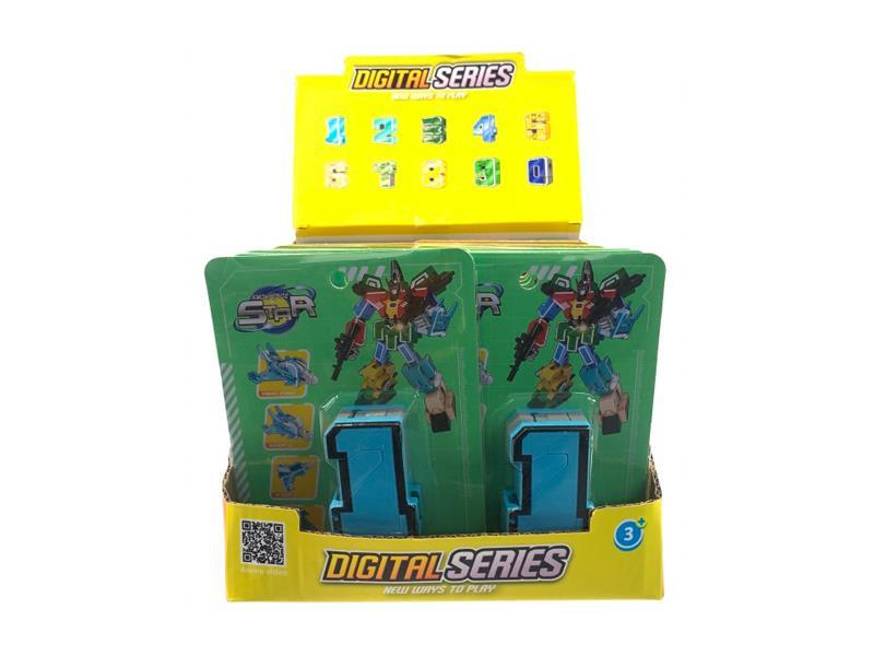 Number Transformable Toy 20PCS