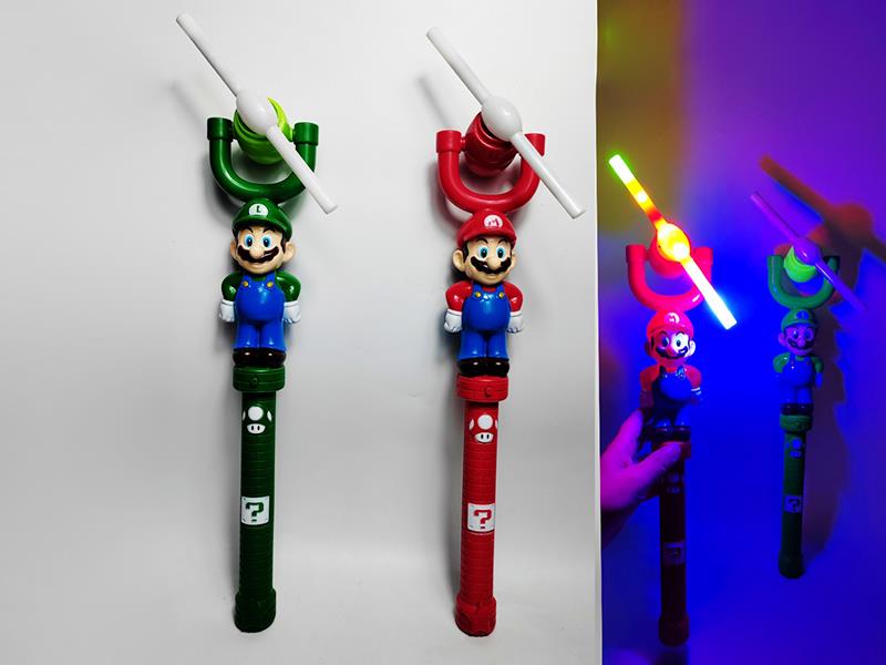 Mario Windmill Flash Stick With 5 Lights And Music