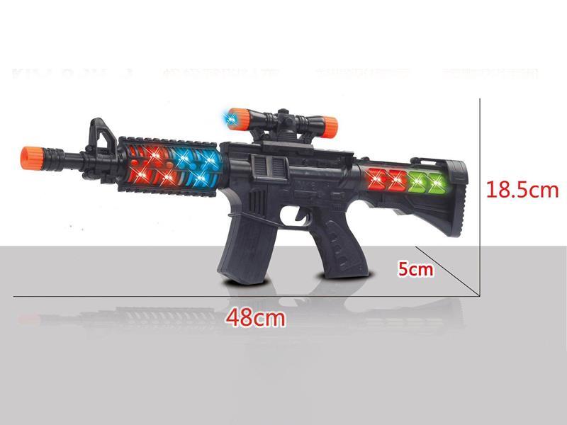 8 Sounds Gun With Flash