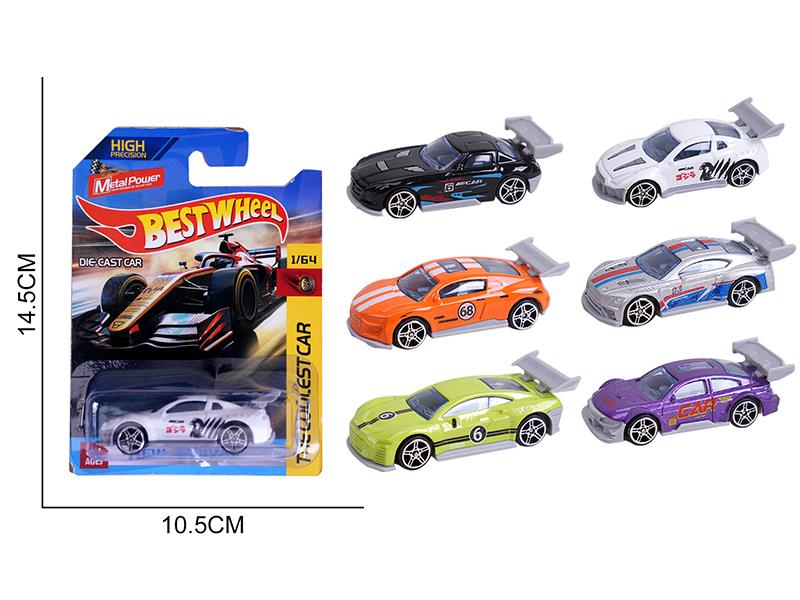 1:64 Slide Alloy Racing Cars