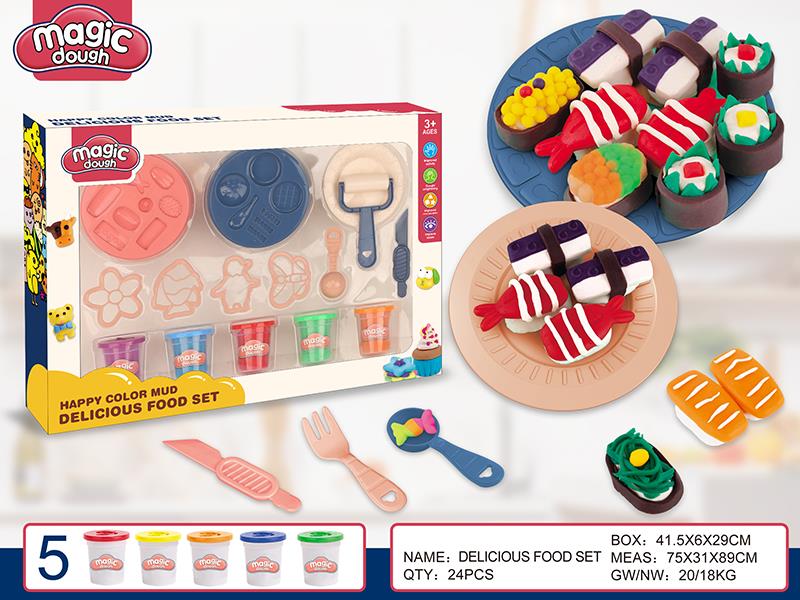 Delicious Food Color Clay Set