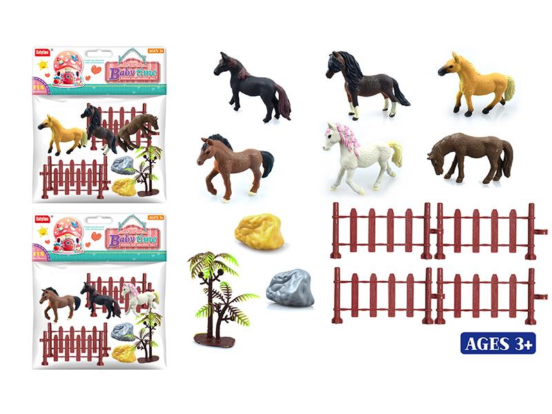 Model Horse Set