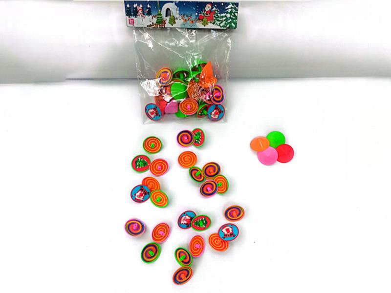 Christmas Spinning Tops Toys 24pcs