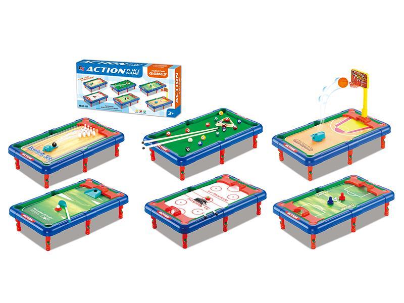 Tabletop Games 6 In 1