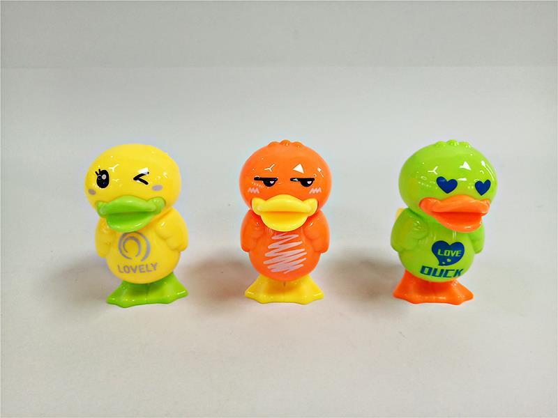 Pull Back Cartoon Duck Toy