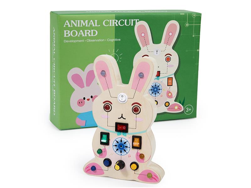 Wooden Animal Circuit Board