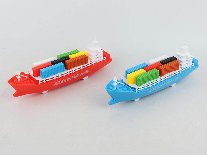 Friction Container Ship