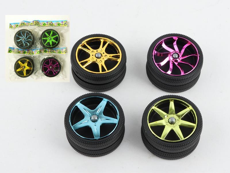 Electroplated Wheel Mesh Tire Yo Yo Ball Toy