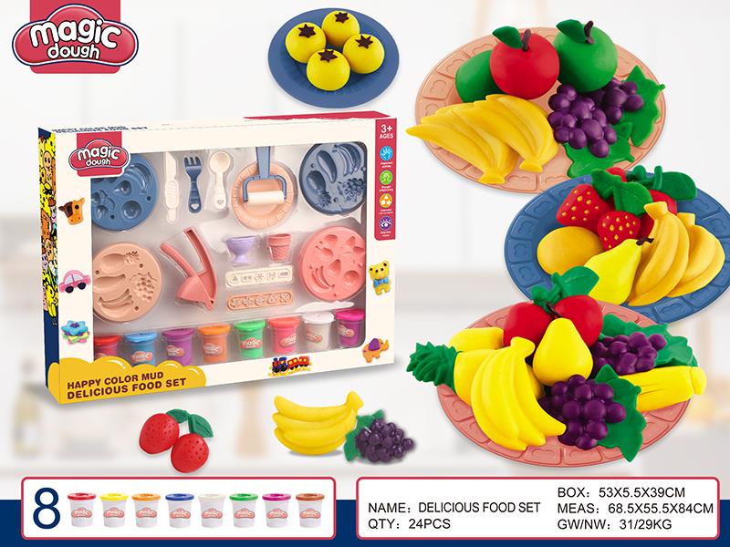 Delicious Food Color Clay Set