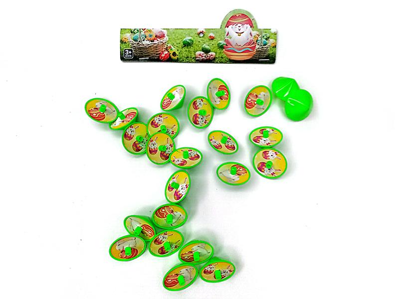 Easter Spinning Tops Toys 24pcs