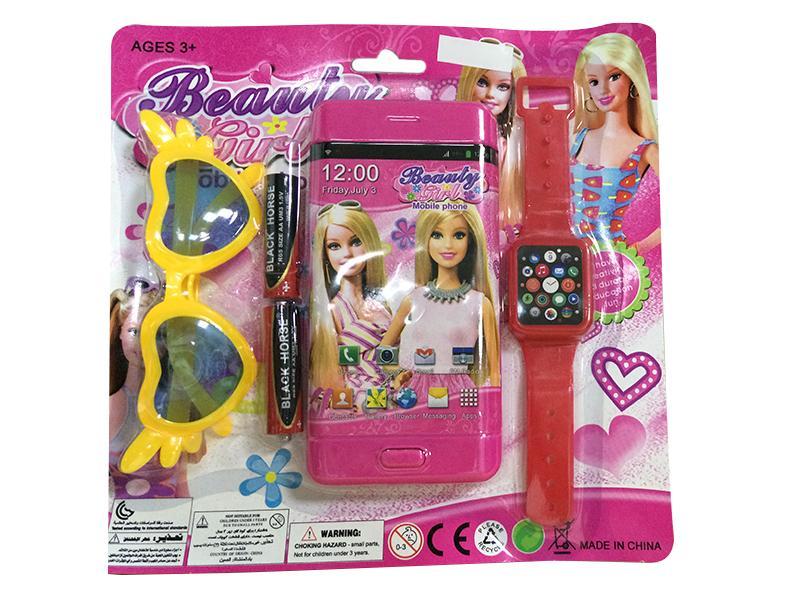 Barbie Girl Mobile Phone(battery included)