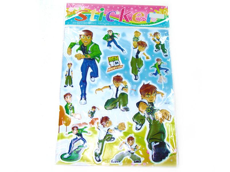 BEN10 unevenness sticker