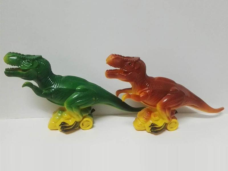 Pull Line Spray-Painted Tyrannosaurus With Bell