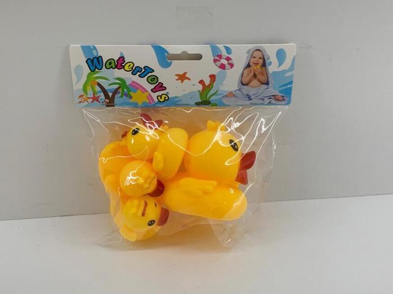 Water Toys Vinyl Ducks 4pcs