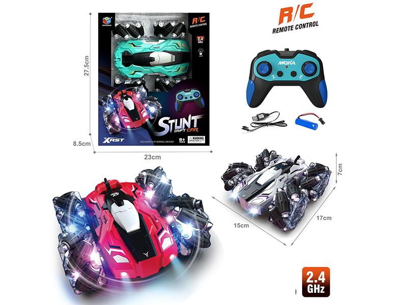 2.4G Remote Control Double-Sided Stunt Car