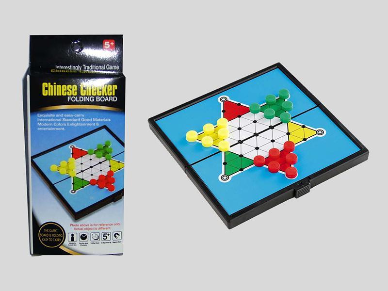 MAGNETIC CHINESE CHECKERS GAME