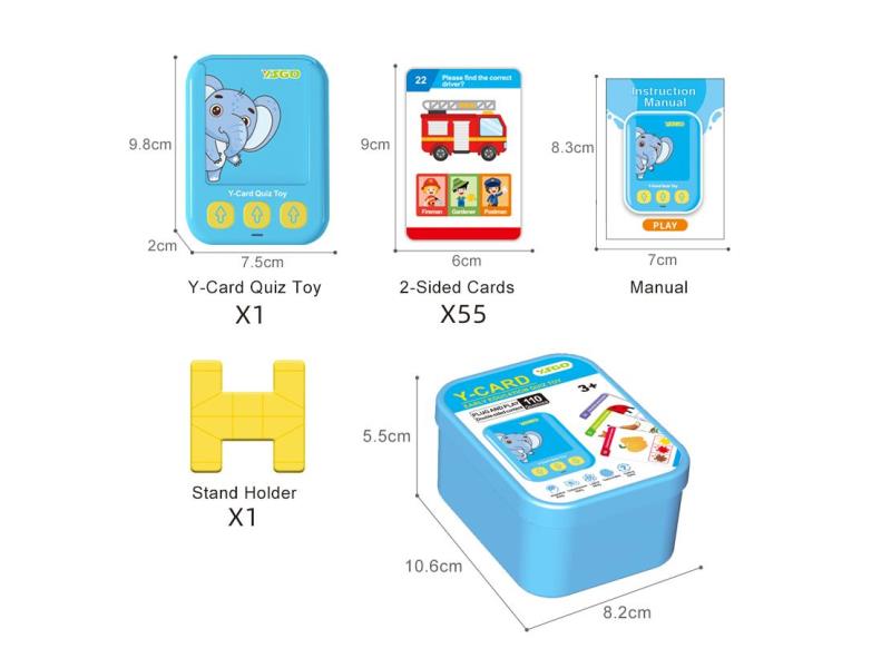 Card Learning Machine(55 Cards)