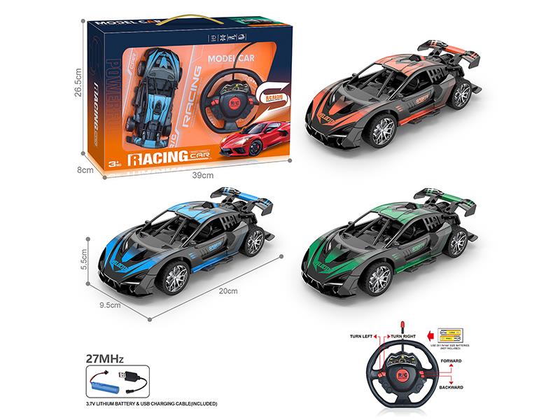 27Mhz 1:18 4-Channel Remote Control Lamborghini Racing Car(Included Batteries)