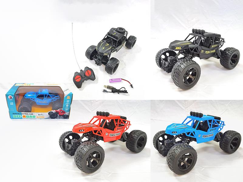 1:16 4-Channel Remote Control Off-Road Vehicle-Included Batteries