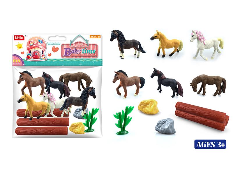 Model Horse Set