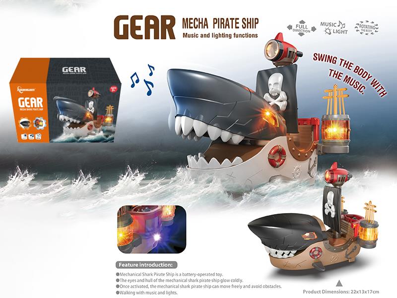 Pirate Shark Ship