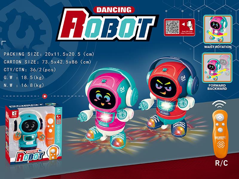 Infrared Ray Remote Control Dancing Robot