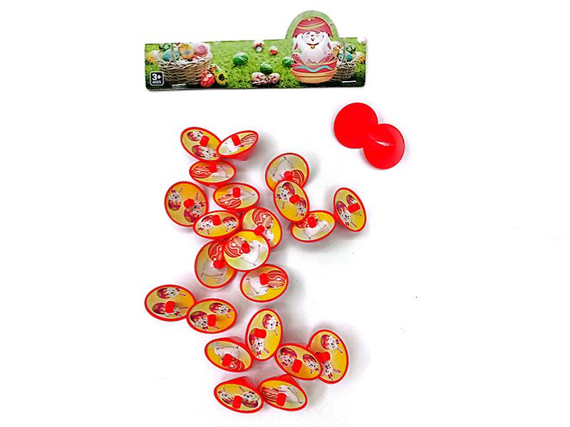 Easter Spinning Tops Toys 24pcs