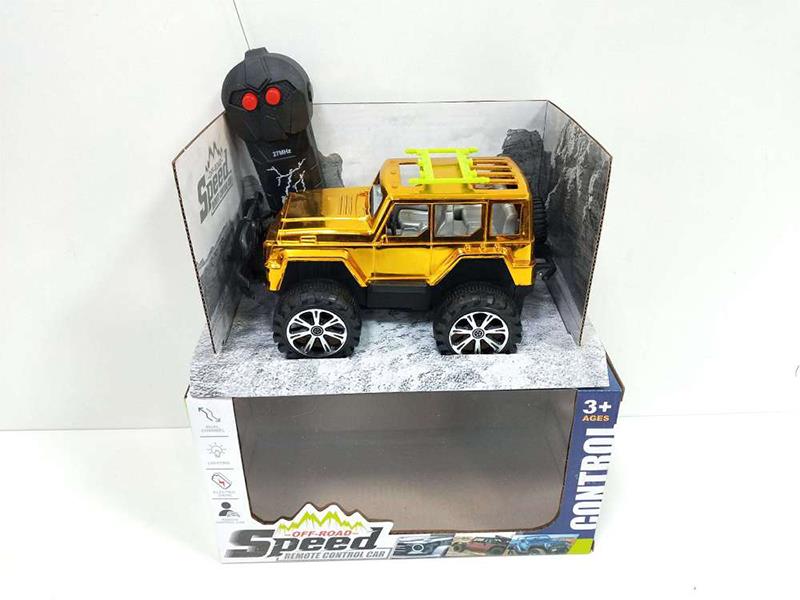 2-Channel Remote Control lectroplating Jeep Off-Road Vehicle