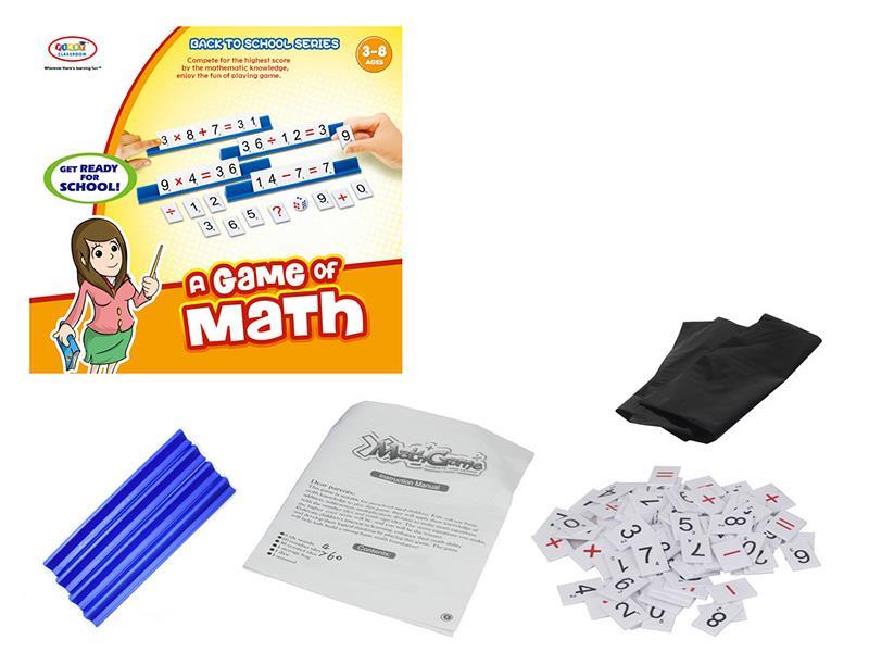 Game toy for mathmatic knowledge