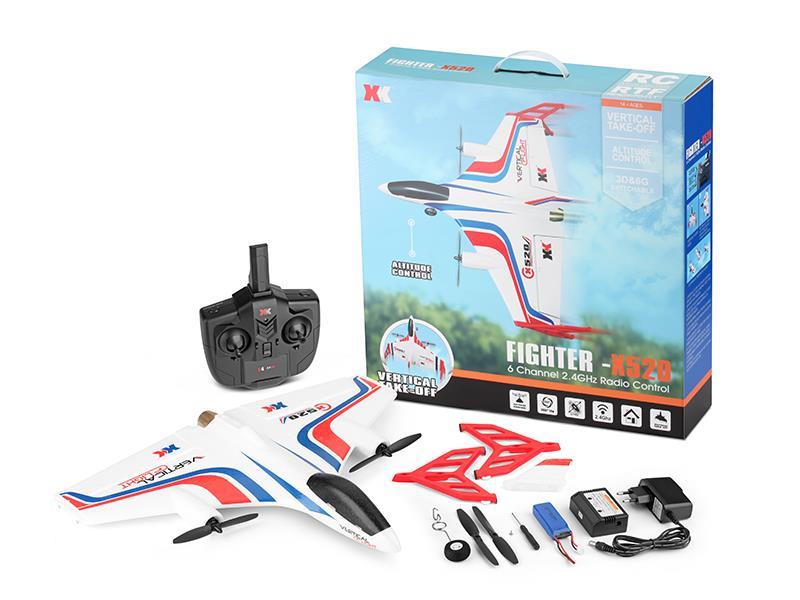 2.4G 6CH R/C Brushless Stunt Airplane