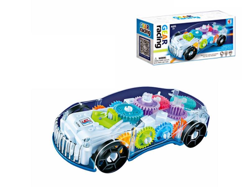 B/O Go And Bump Transparent Gear Car