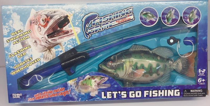 BO fishing game toy with light