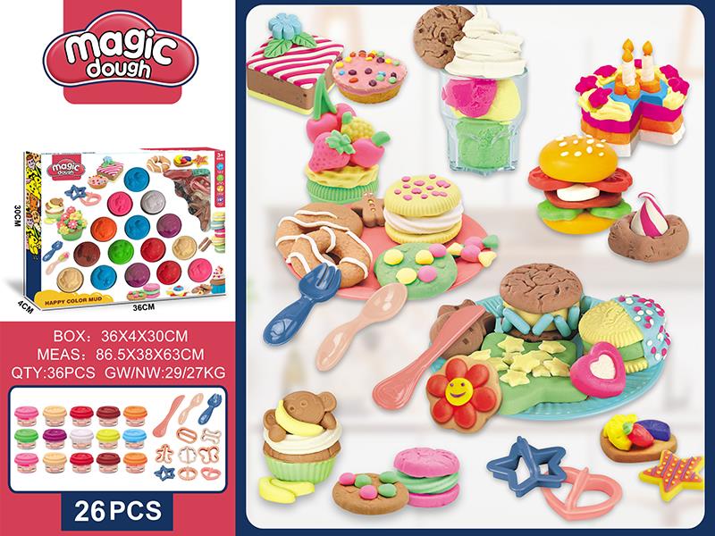 Color Clay Set 26PCS