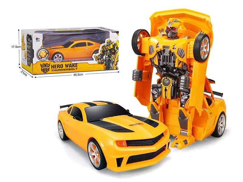 Radio Control Transformable Bumblebee With Light And Music