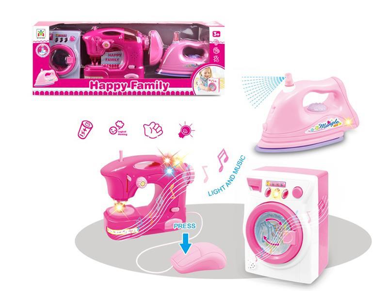 Washing Machine+Iron+Sewing Machine