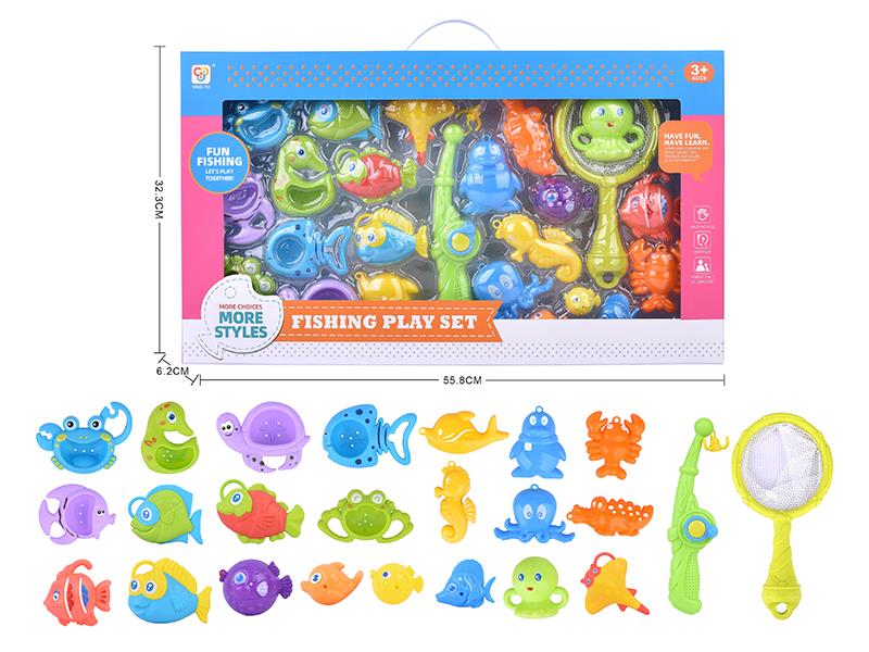 Bathroom Fishing Play Set