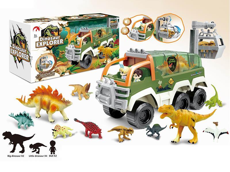 Dinosaur Jungle Car With Sound And Light