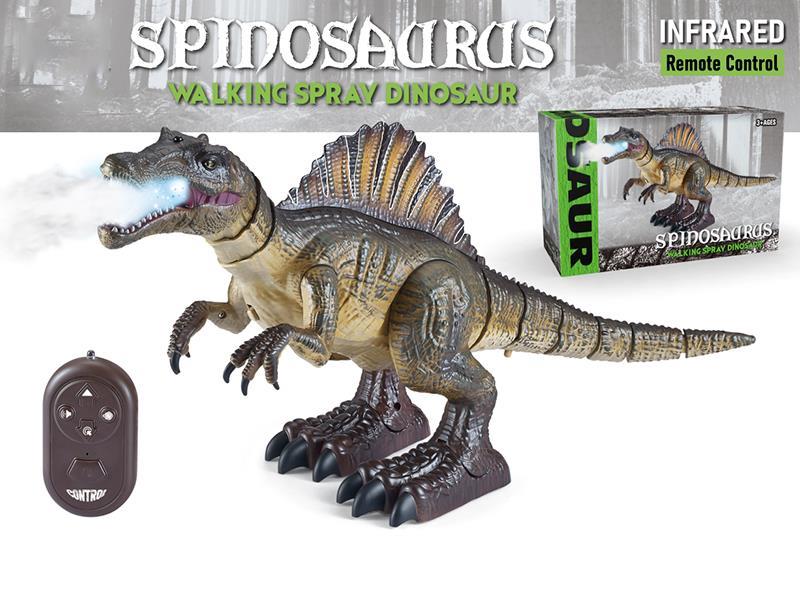 Infrared Remote Control Walking Spray Spinosaurus