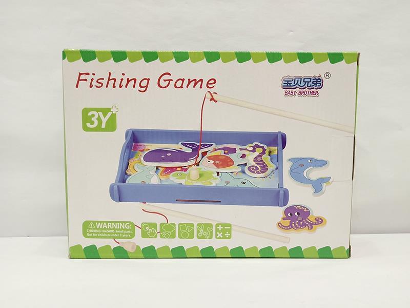 Wooden Fishing Toy