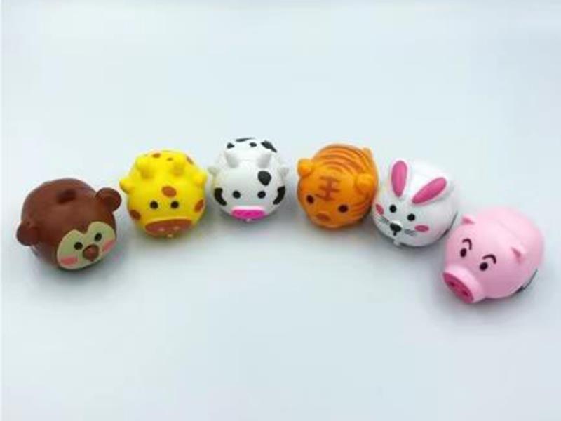 Pull Back Animals 6pcs