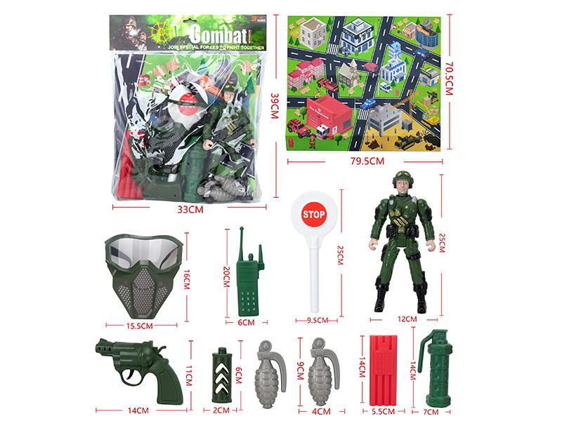 Military Toy Play Set