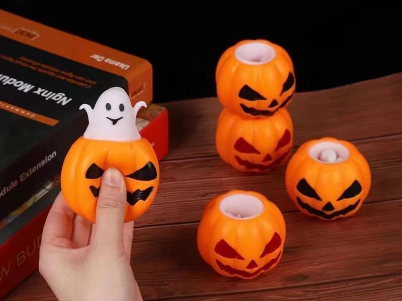 Pumpkin Squeeze Cup Halloween Toy 12pcs